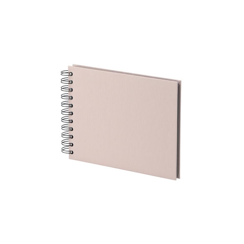 Fotospiralbuch SOHO - 19,5 x 14,5 cm, 40 Seiten, powder