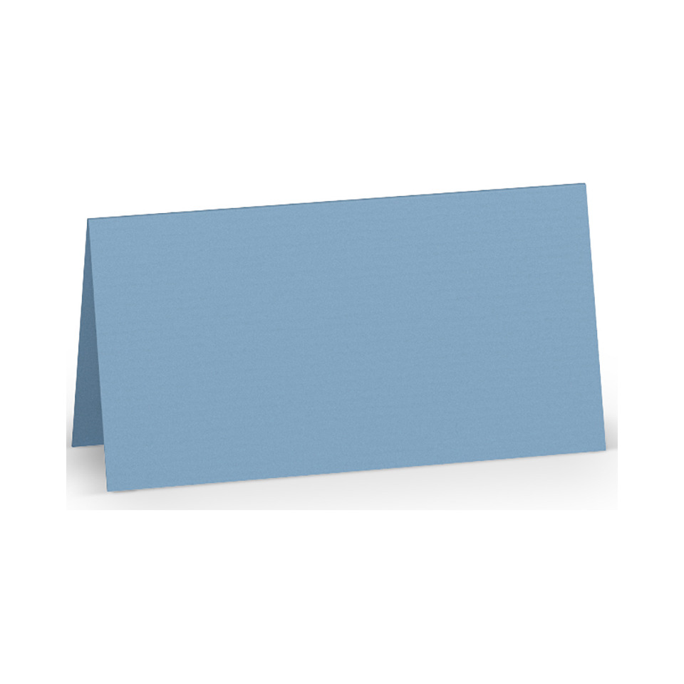 Tischkarte Paperado - 10 x 10 cm, 220 g/qm, dunkelblau gerippt