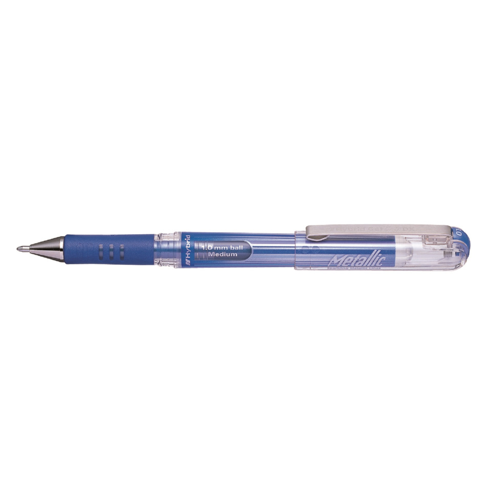 Gel-Tintenroller Hybrid METALLIC GIANTS - 0,5mm, metallic-blau