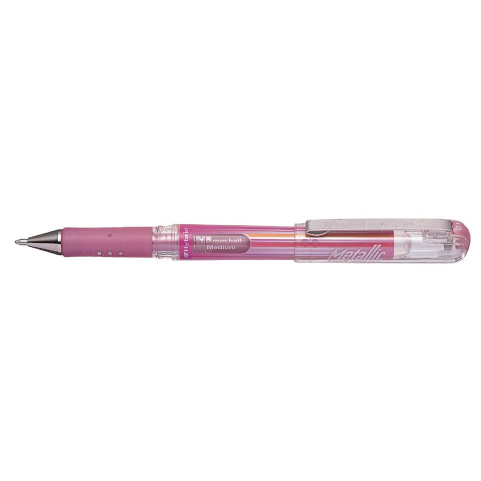 Gel-Tintenroller Hybrid METALLIC GIANTS - 0,5 mm, metallic-pink