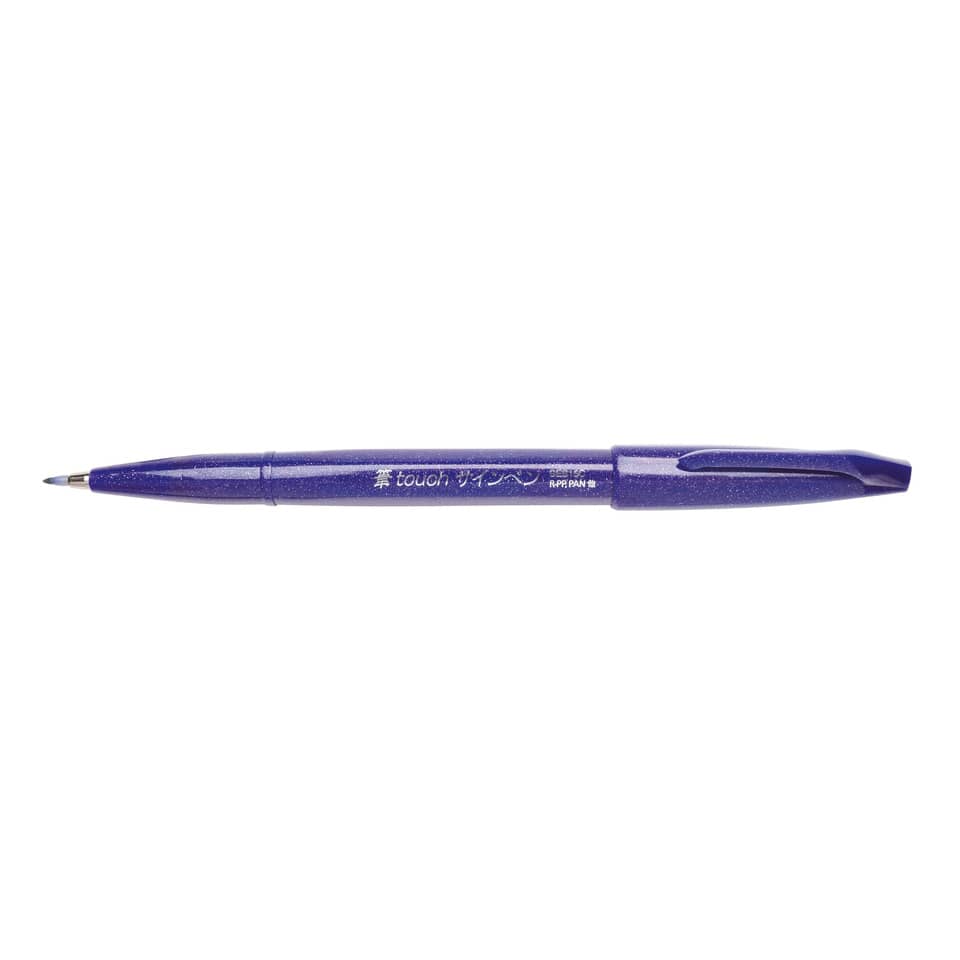 Kalligrafiestift Sign Pen Brush - Pinselspitze, violett