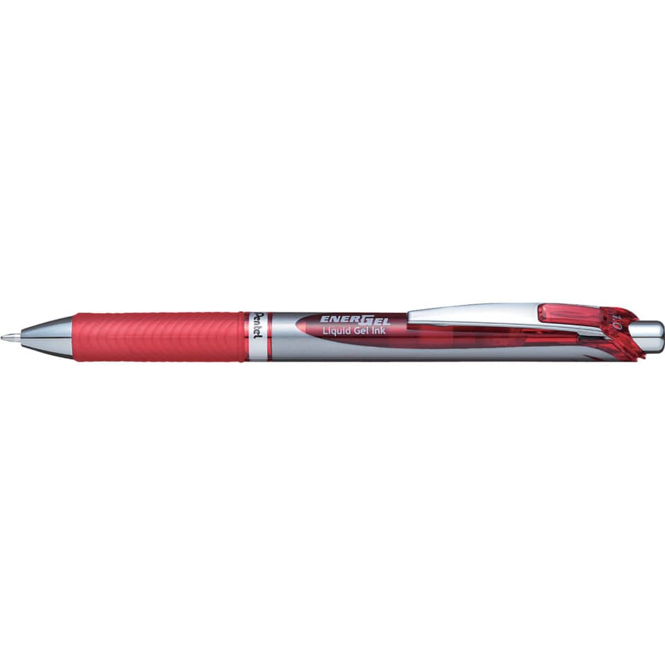 Liquid Gel-Tintenroller Energel BL80 - 0,5 mm, rot