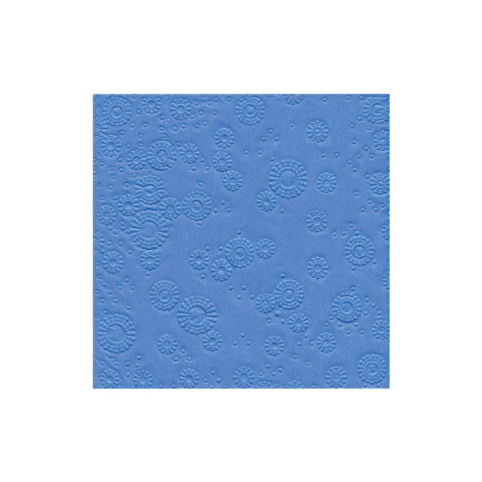 Zelltuch-Serviette, 33 x 33cm, 3-lagig, 16 Stück, hellblau