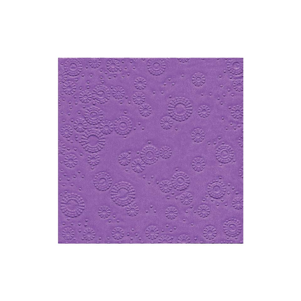 Zelltuch-Serviette, 33 x 33cm, 3-lagig, 16 Stück, lila