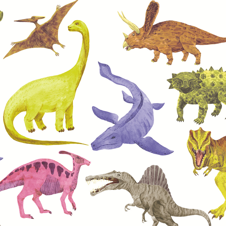 Motivserviette, Dinosaurier, 33 x 33 cm, 3-lagig, 20 Stück
