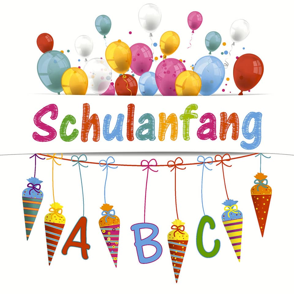 Motivserviette, Schulanfang, 33 x 33 cm, 3-lagig, 20 Stück