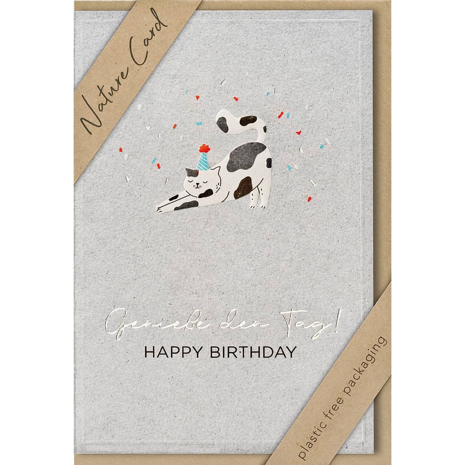 Geburtstagskarte Nature Card - inkl. Umschlag