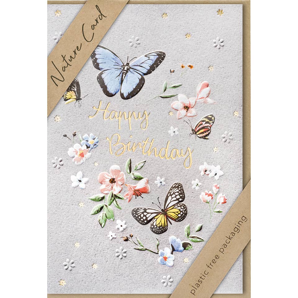 Geburtstagskarte Nature Card - inkl. Umschlag