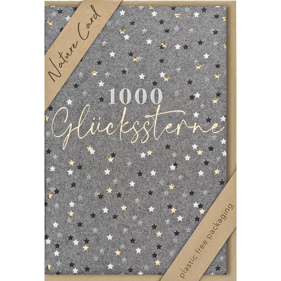 Allgemeine Glückwunschkarte - Nature Card, inkl. Umschlag