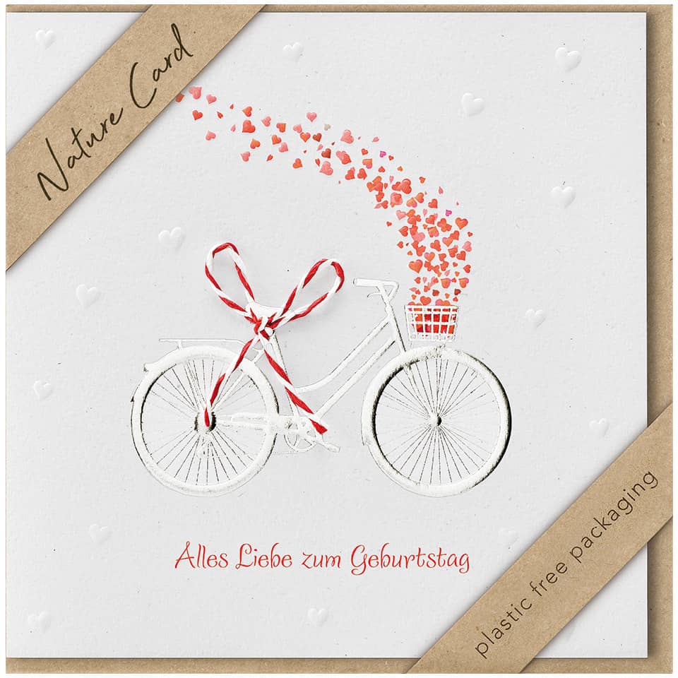 Geburtstagskarte Nature Card - inkl. Umschlag