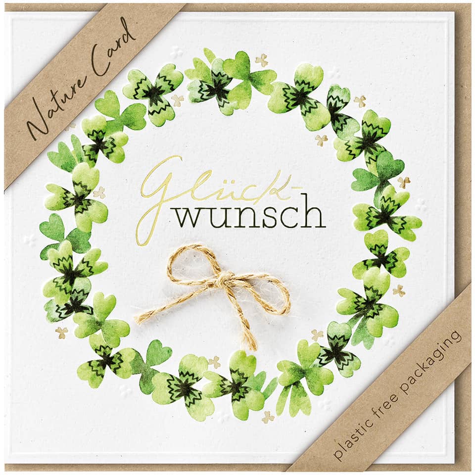 Allgemeine Glückwunschkarte - Nature Card, inkl. Umschlag