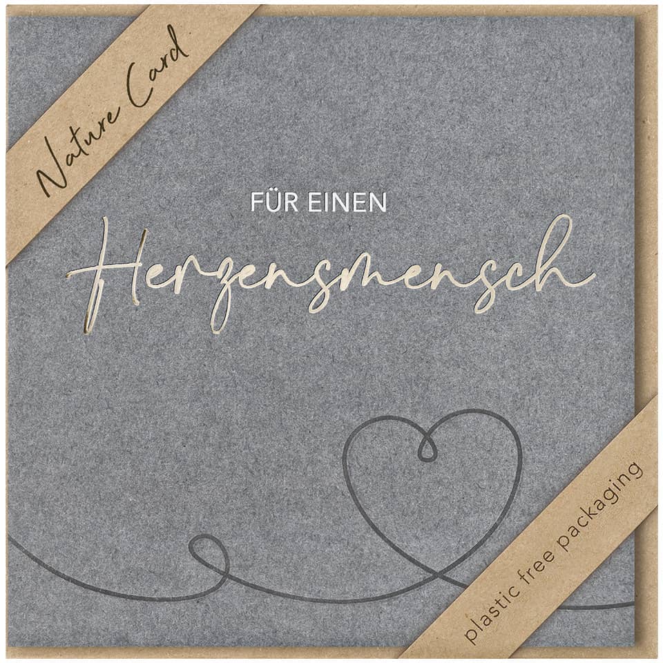 Allgemeine Glückwunschkarte - Nature Card, inkl. Umschlag
