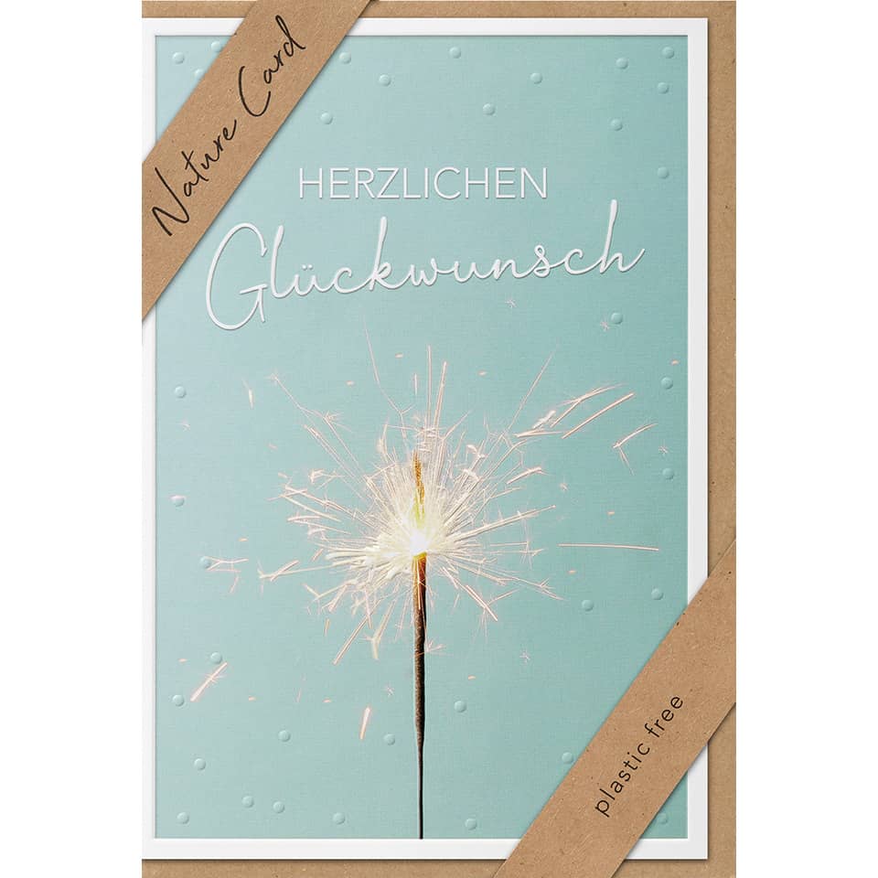 Allgemeine Glückwunschkarte - Nature Card, inkl. Umschlag
