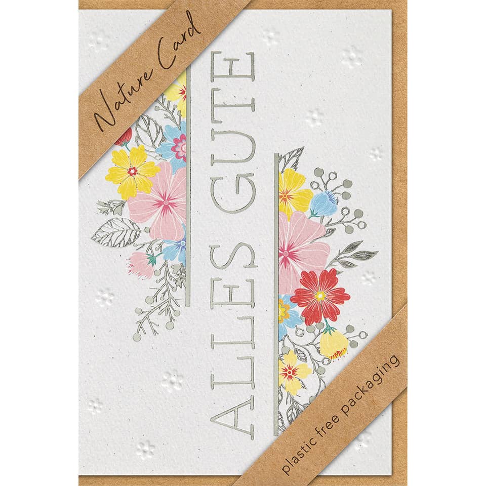 Geburtstagskarte Nature Card - inkl. Umschlag