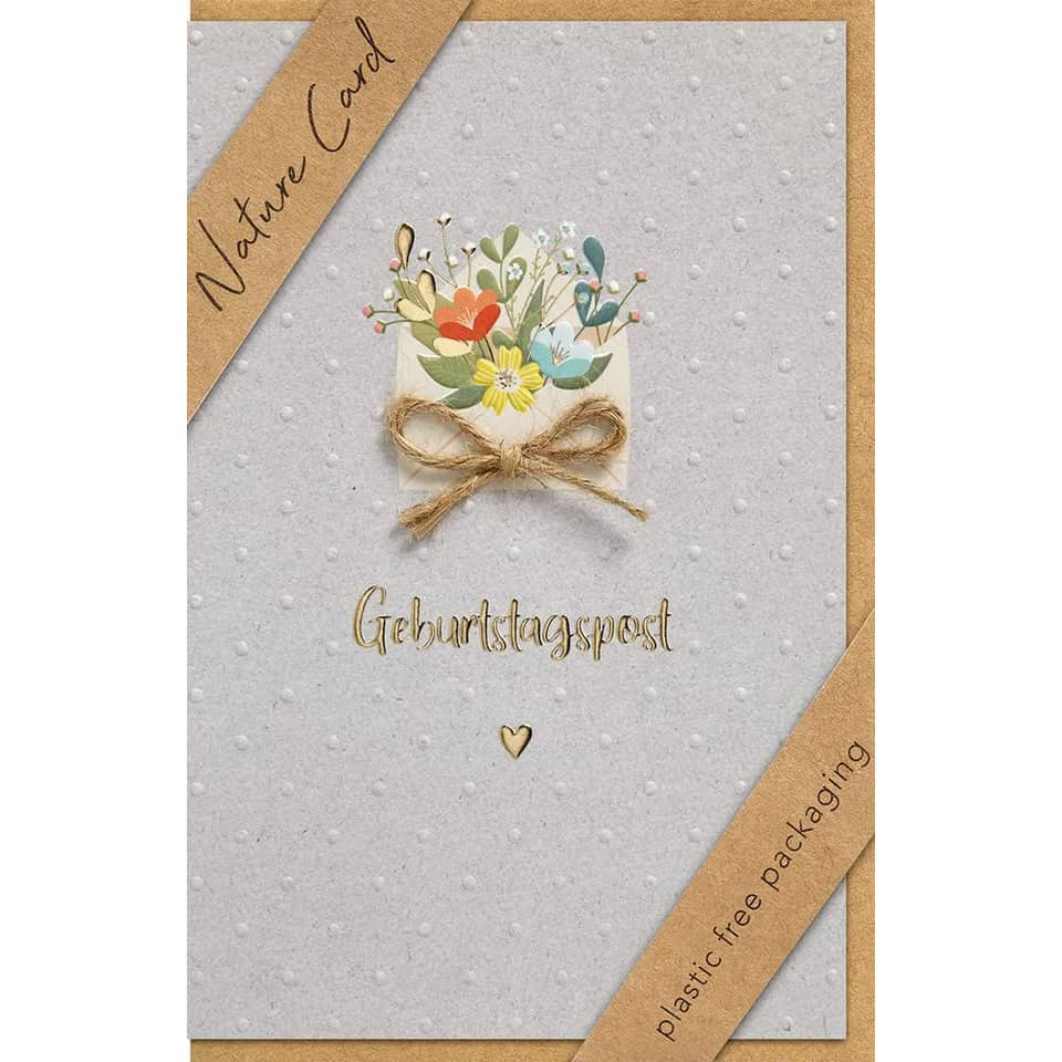 Geburtstagskarte Nature Card - inkl. Umschlag