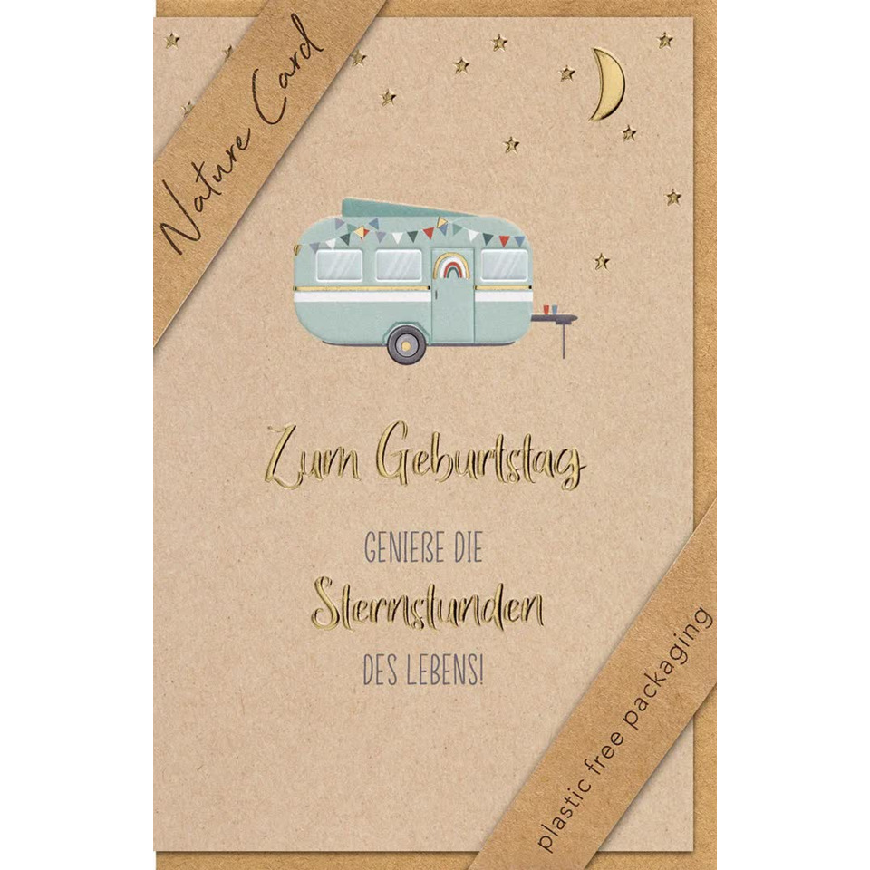 Geburtstagskarte Nature Card - inkl. Umschlag