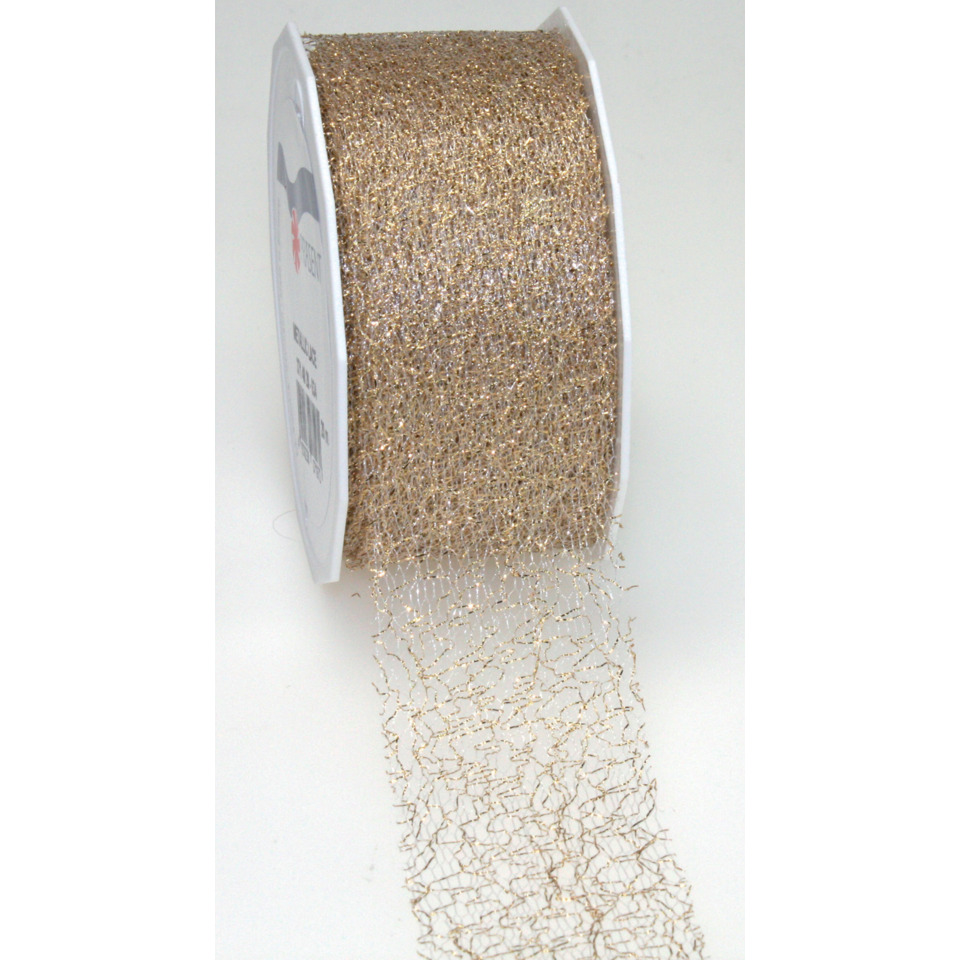 Zierband - 72 mm x 20 m, gold