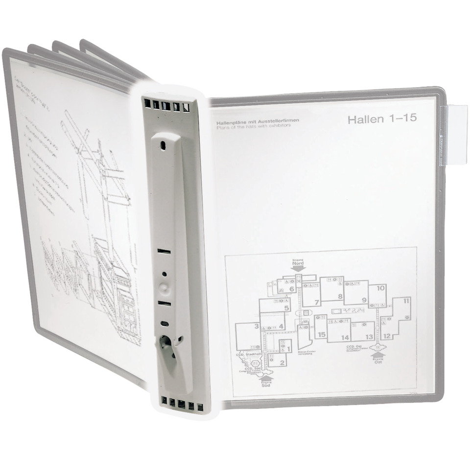 Sichttafelsystem SHERPA® WALL MODULE 5 - grau
