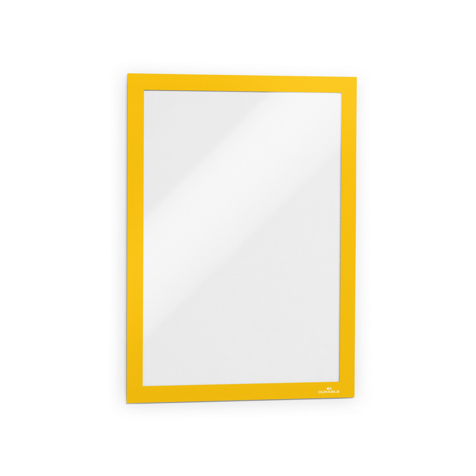 Info-Rahmen DURAFRAME® - A4, 236 x 323 mm, gelb, 2er Pack
