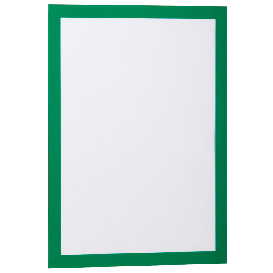 Info-Rahmen DURAFRAME® - A4, 322 x 236 mm, grün, 2er Pack
