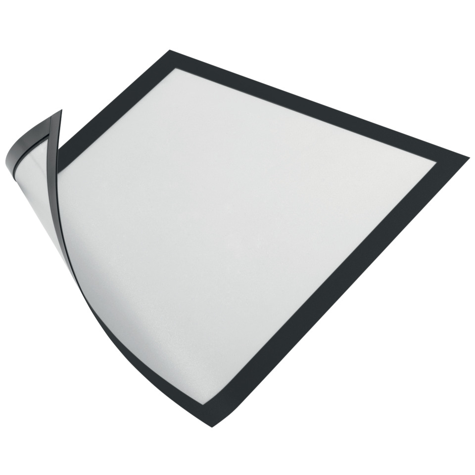 Info-Rahmen DURAFRAME® MAGNETIC - A4, 236 x 323 mm, schwarz, 5er Pack