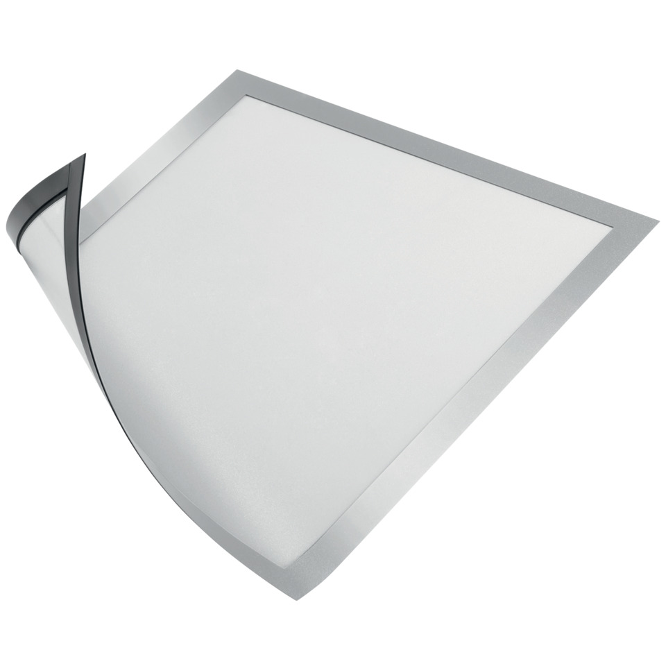 Info-Rahmen DURAFRAME® MAGNETIC - A4, 236 x 323 mm, metallic silber, 5er Pack