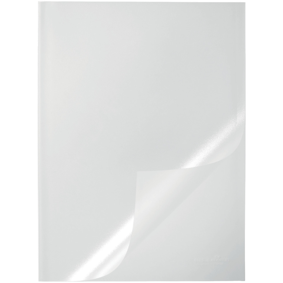 Klemmschienenhülle - transparent, 1 - 100 Blatt, Hartfolie, transparent, 50 Stück