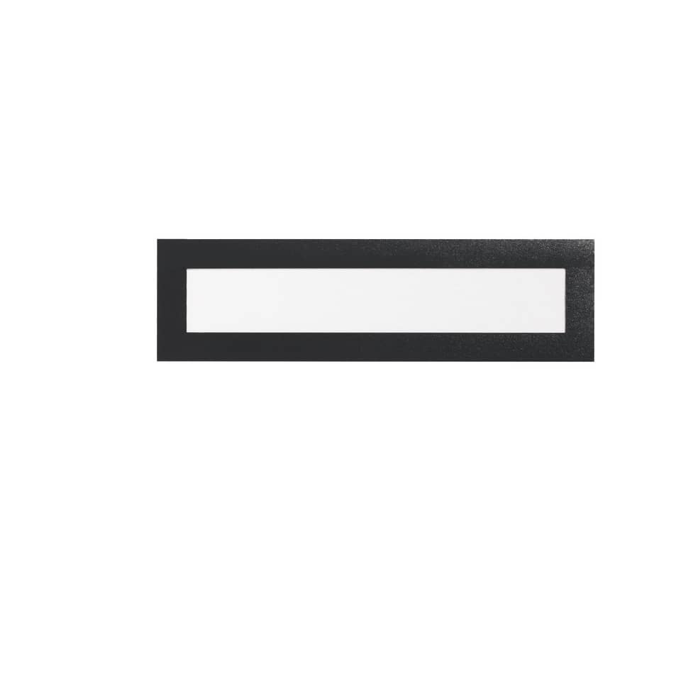 Info-Rahmen DURAFRAME® MAGNETIC TOP A4 - 236 x 66 mm, schwarz, 5er Pack