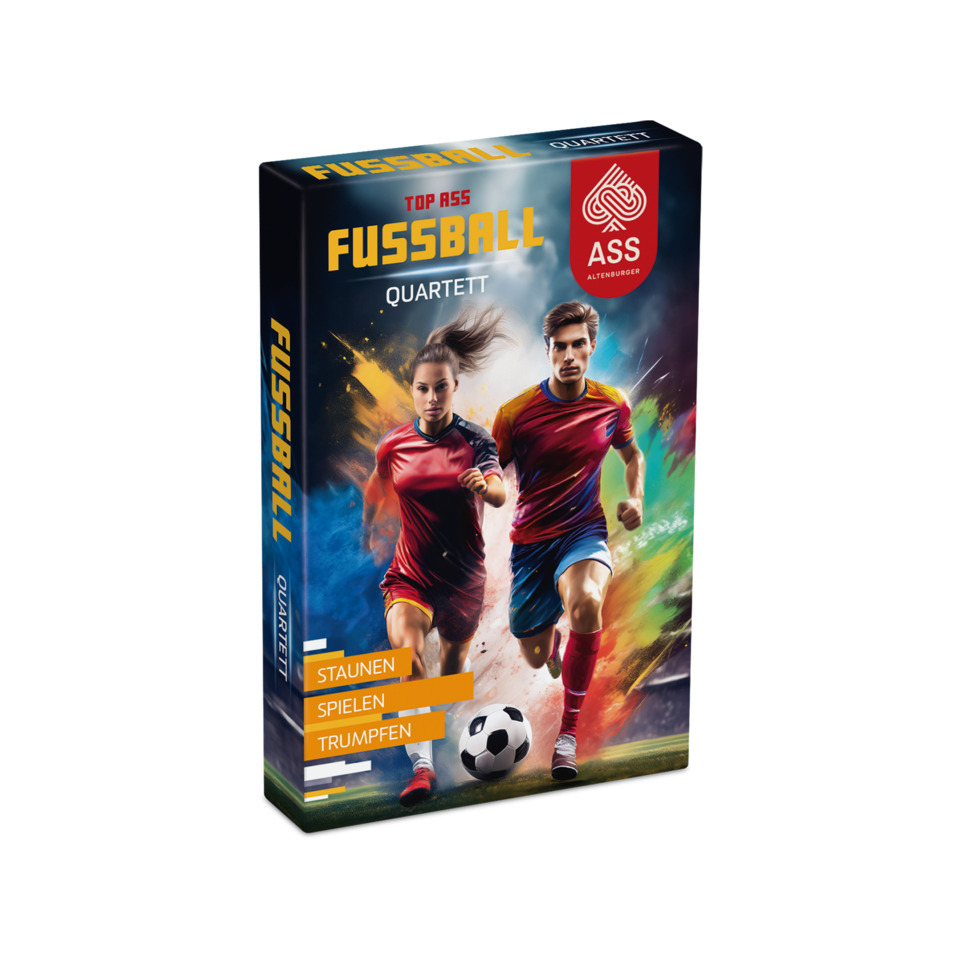 Spielkarten Quartett "Fussball"
