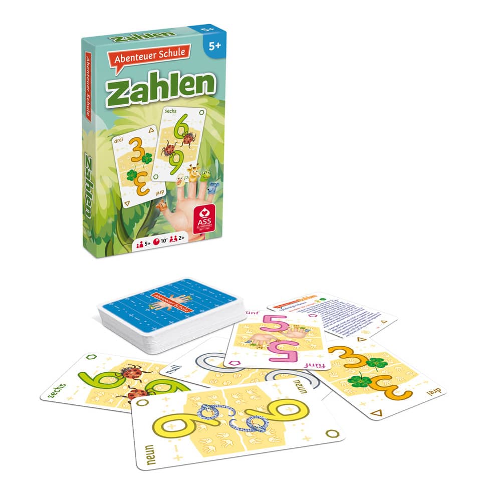 Lernspiel Schule - Zahlen
