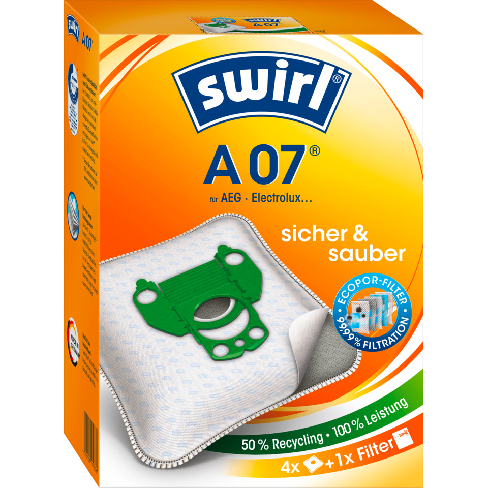 Staubfilter-Beutel - Marke AEG - A 07 AirSpace