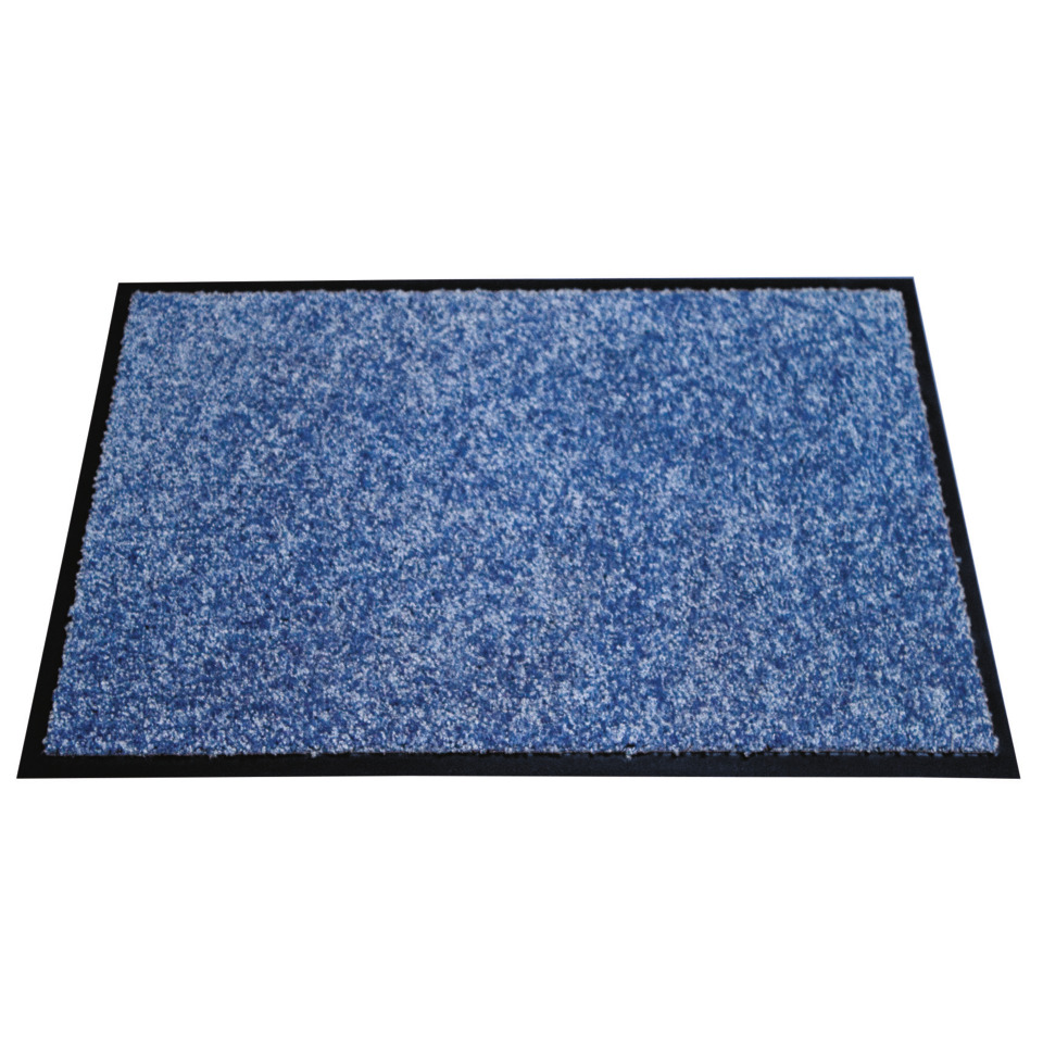Schmutzfangmatte Eazycare Color - 40 x 60 cm, dunkelblau, waschbar