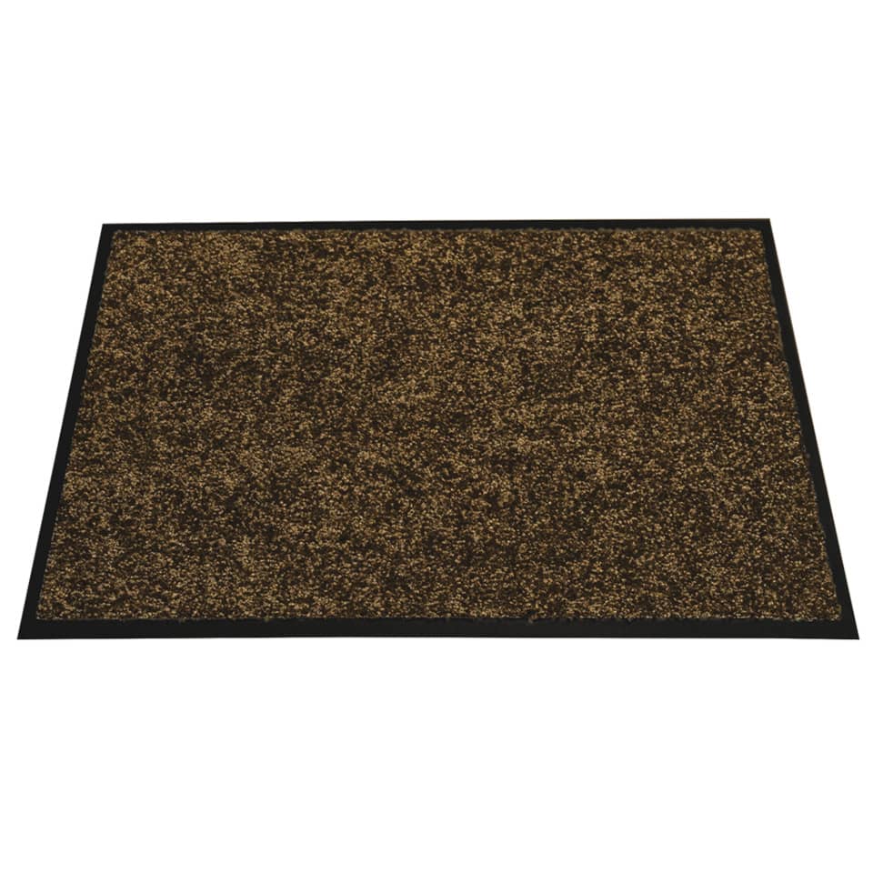 Schmutzfangmatte Eazycare Color - 40 x 60 cm, braun, waschbar