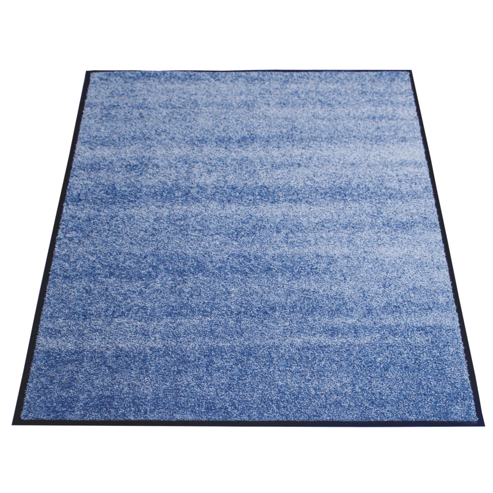 Schmutzfangmatte Eazycare Color - 90 x 150 cm, dunkelblau, waschbar
