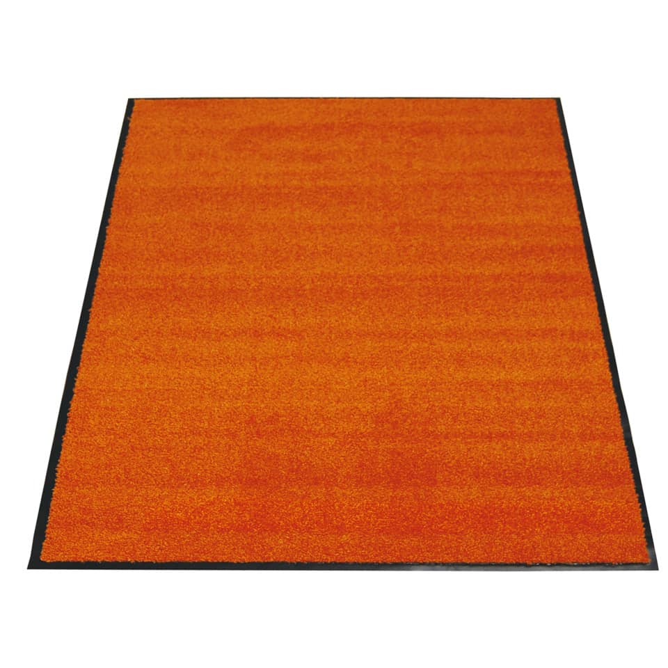 Schmutzfangmatte Eazycare Color - 90 x 150 cm, orange, waschbar