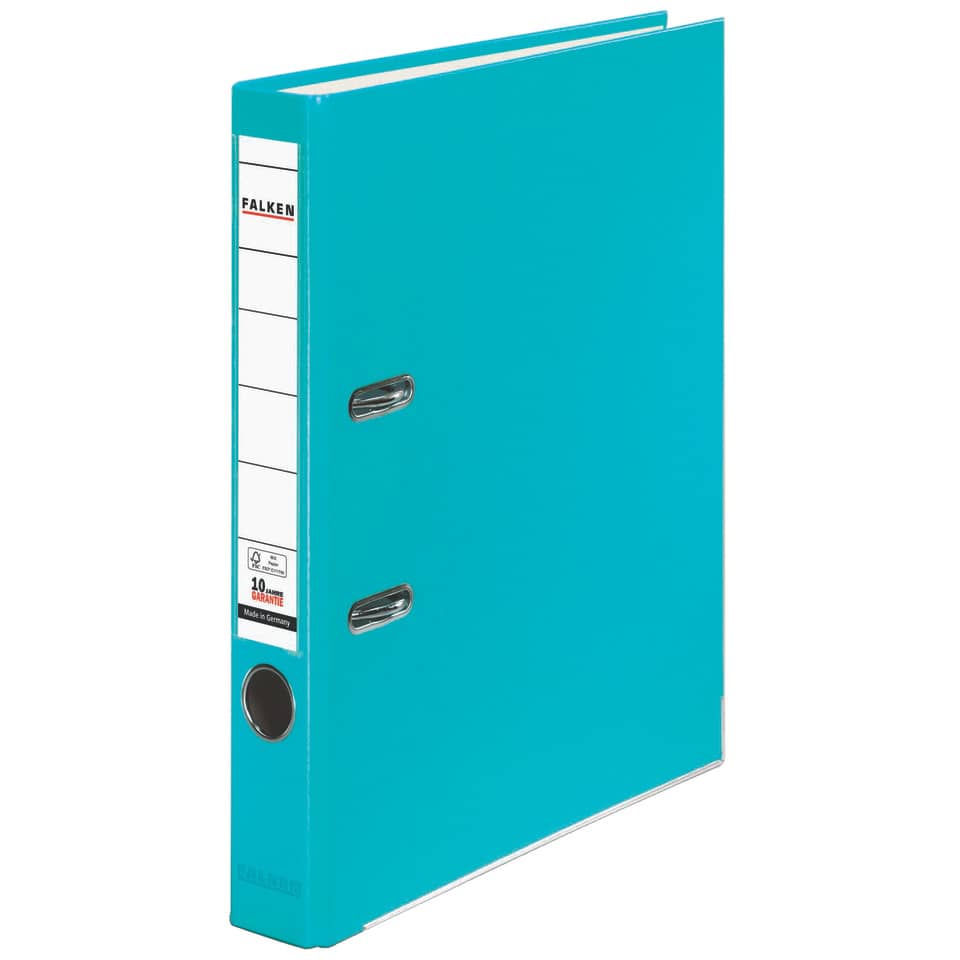 Ordner PP-Color S50 - A4, 5 cm, türkis