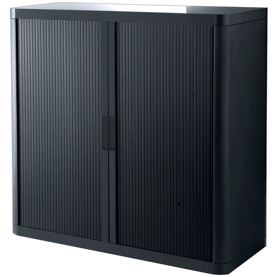 Rollladenschrank easyOffice 1-Meter Schrank, grau