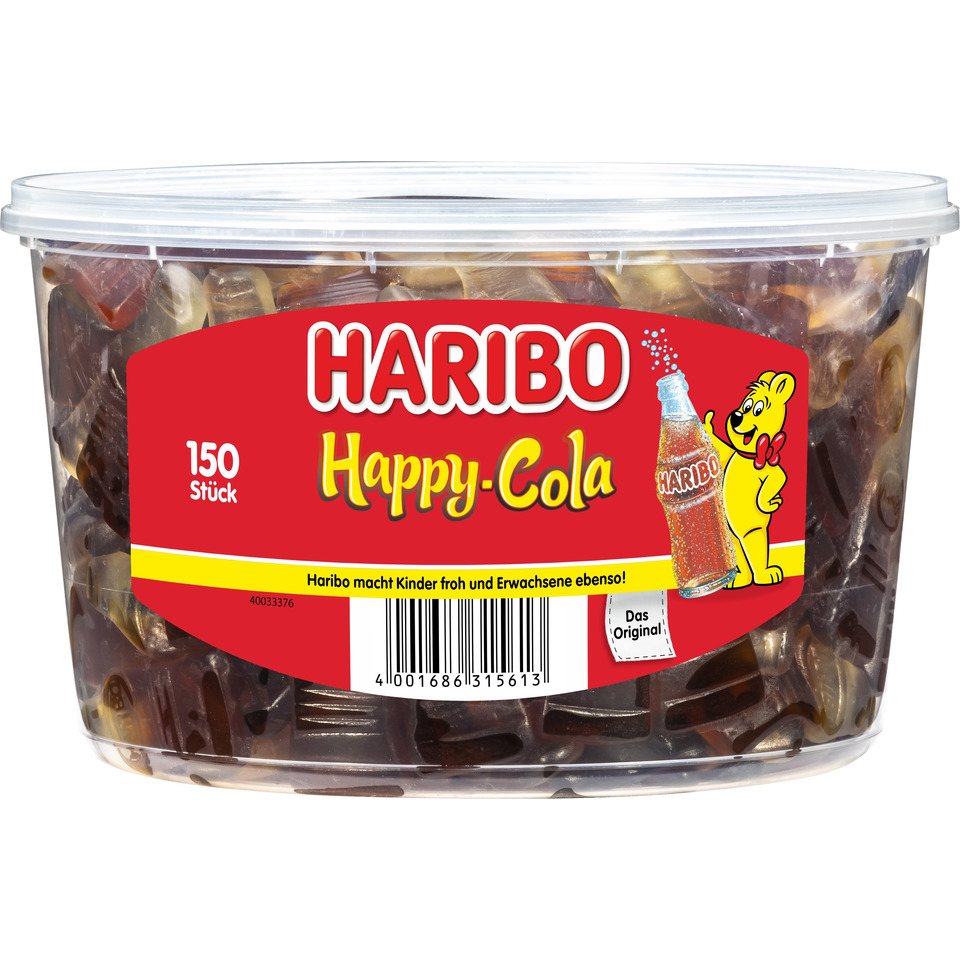 Fruchtgummi - Happy Cola, 150 Stück