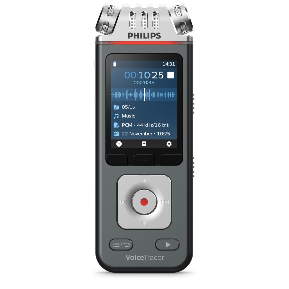 Diktiergerät Digital Voice Tracer, 8 GB, anthrazit