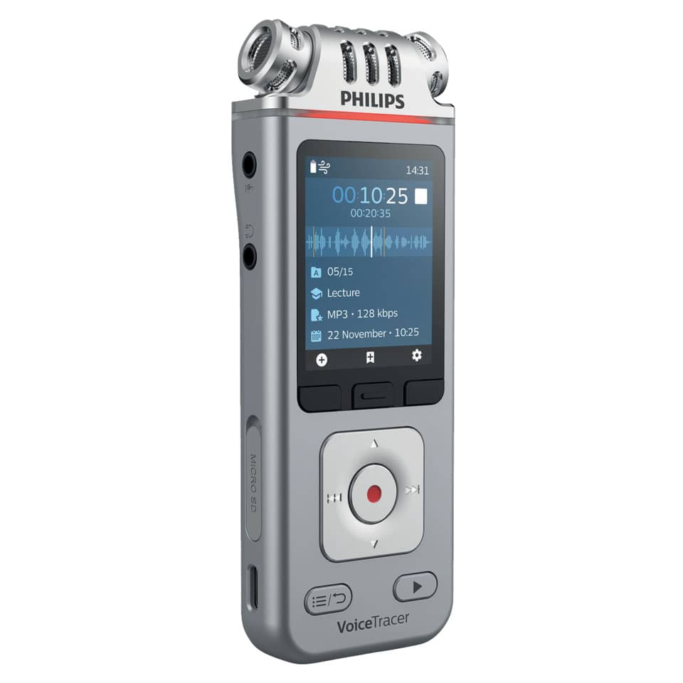 Diktiergerät Digital Voice Tracer - 8 GB, silber