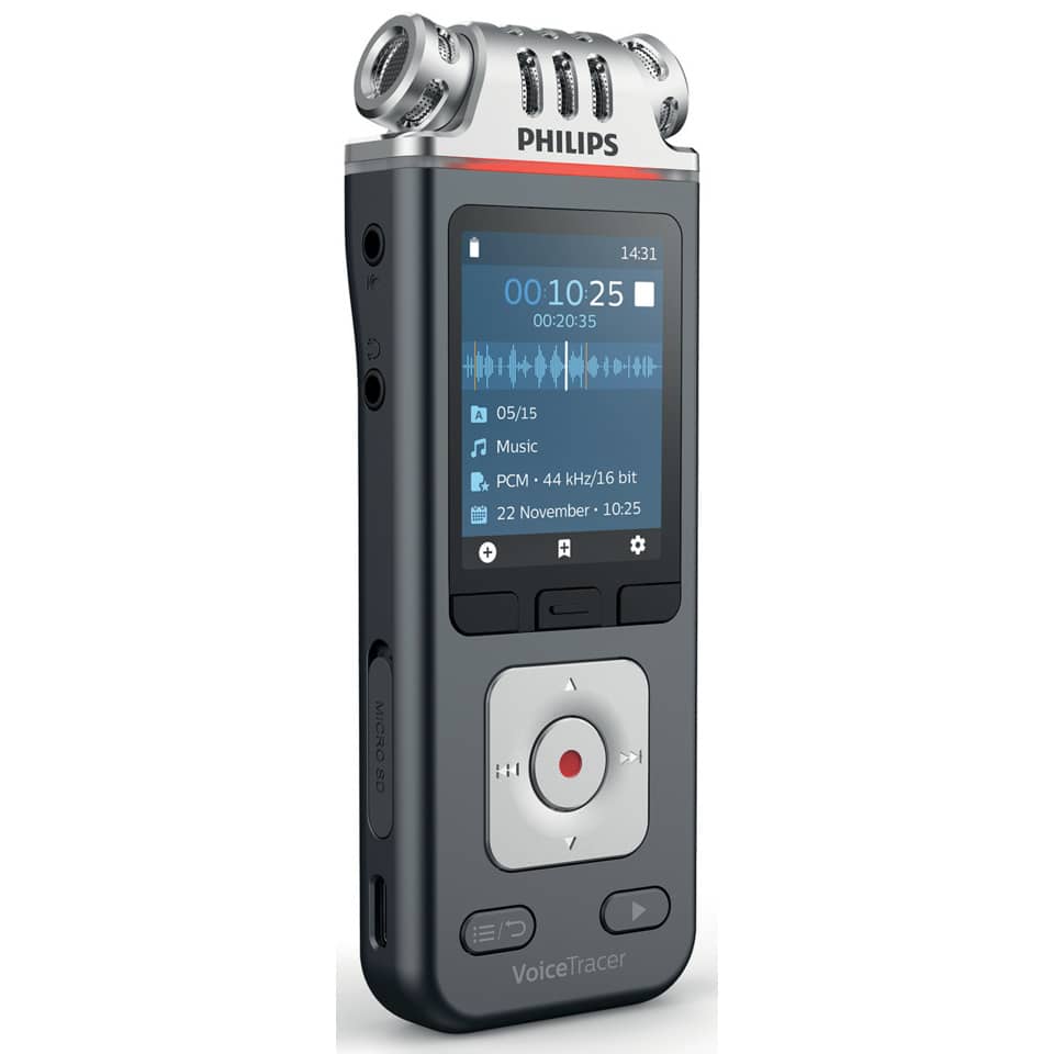 Diktiergerät Digital Voice Tracer 6110 - 8 GB, anthrazit