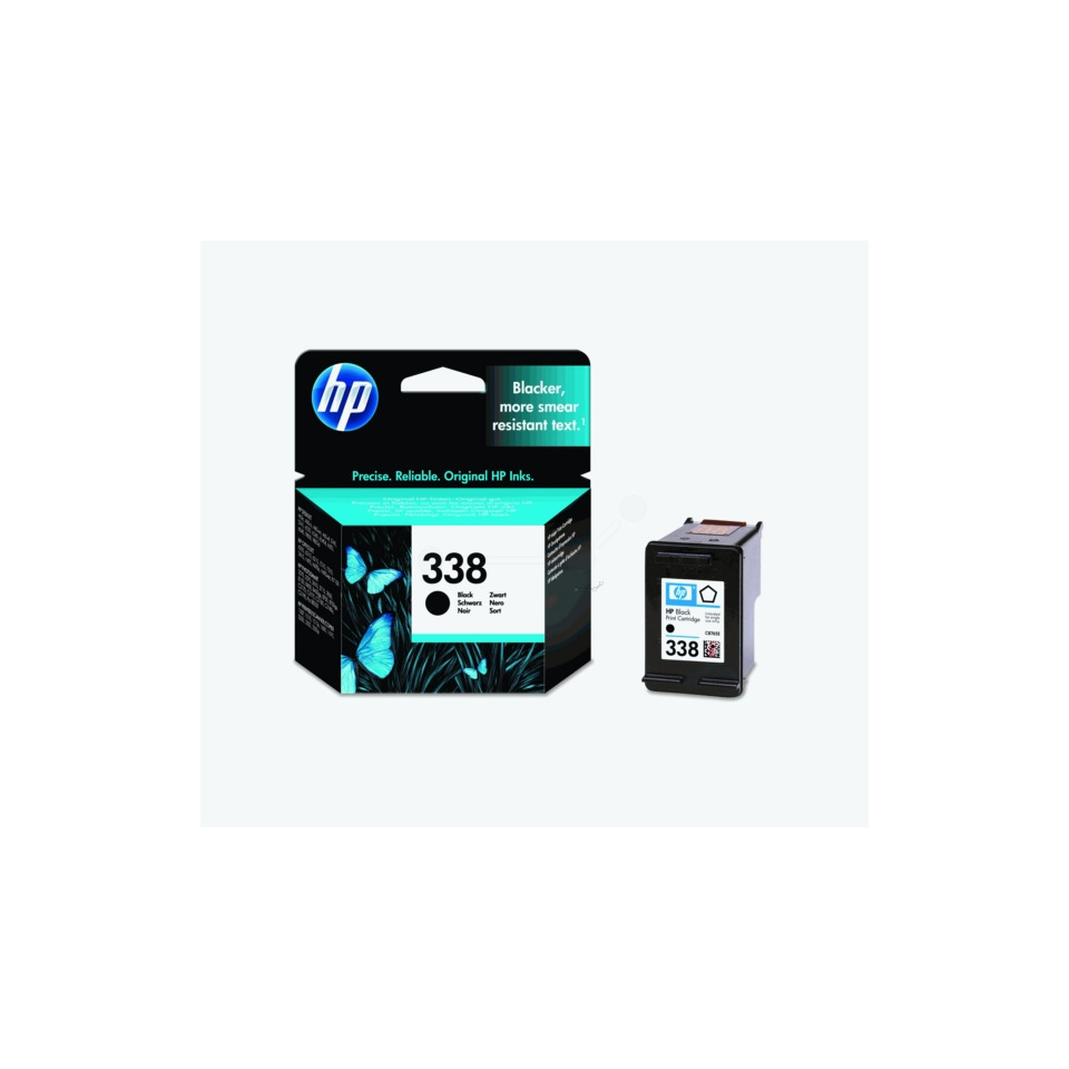 Original HP Druckkopfpatrone schwarz (C8765EE,C8765EE#ABB,C8765EE#ABD,C8765EE#ABE,C8765EE#BA3,C8765EE#UUS,338,338BK,338BLACK,NO338,NO338BK,NO338BLACK)