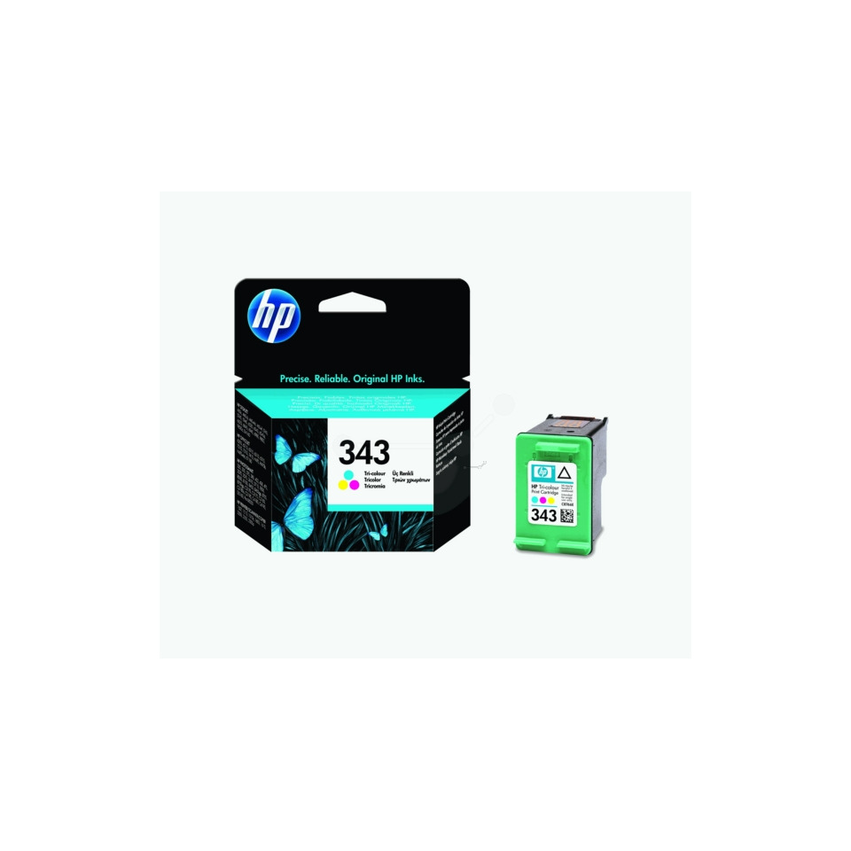 Original HP Druckkopfpatrone color (C8766E,C8766EE,C8766EE#ABB,C8766EE#ABD,C8766EE#ABE,C8766EE#ABF,C8766EE#BA3,C8766EE#UUS,343,343C,343COLOR,NO343,NO343C,NO343COLOR)