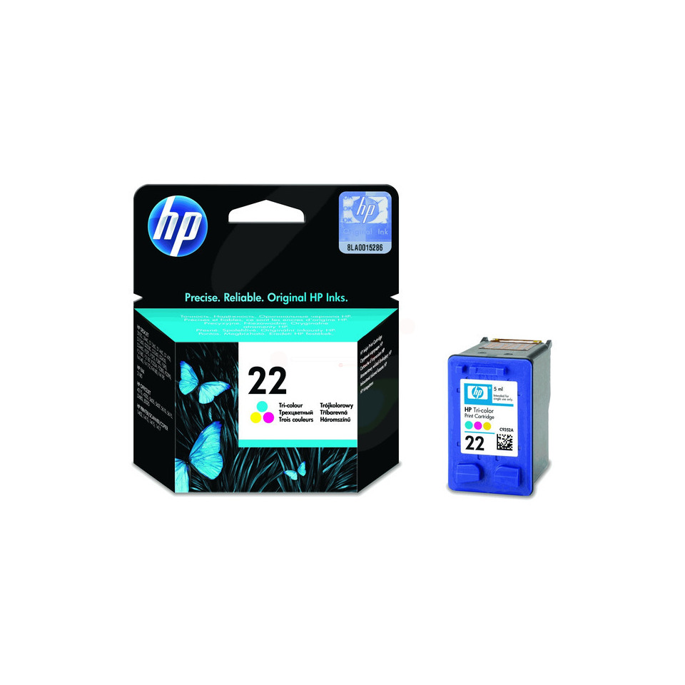 Original HP Druckkopfpatrone color (C9352AE,C9352AE#ABB,C9352AE#ABD,C9352AE#ABE,C9352AE#UUQ,C9352AE#UUS,22,22C,22COLOR,NO22,NO22C,NO22COLOR)