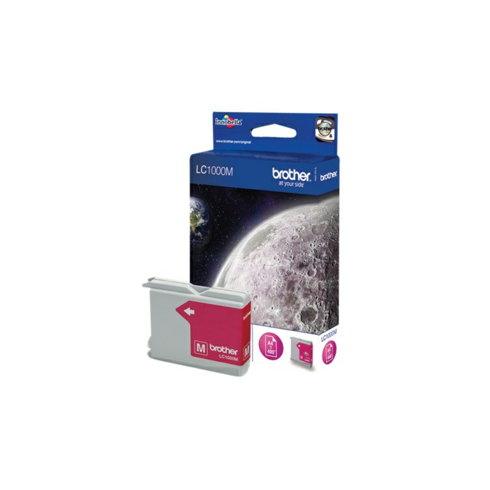 Original Brother Tintenpatrone magenta (LC-1000M)