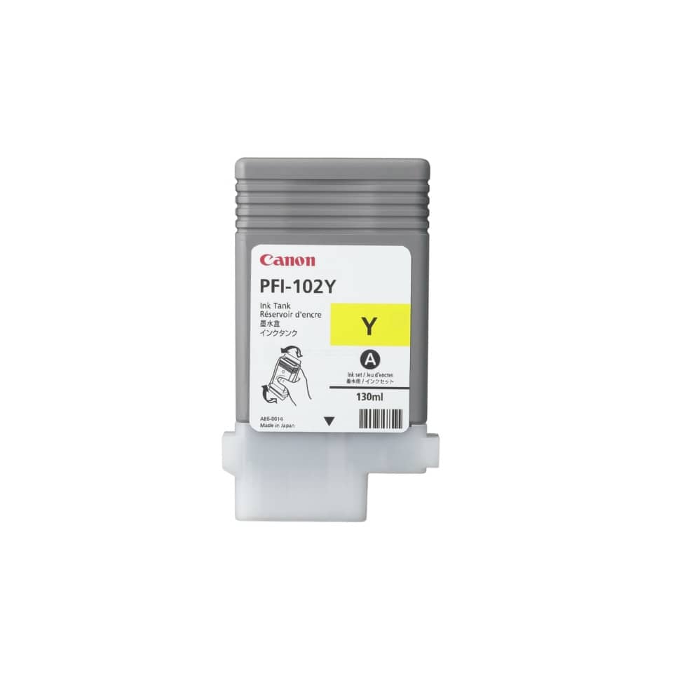 Original Canon Tintenpatrone gelb (0898B001,0898B001AA,898B001,898B001AA,PFI-102Y)