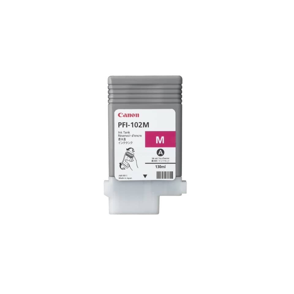 Original Canon Tintenpatrone magenta (0897B001,0897B001AA,897B001,897B001AA,PFI-102M)
