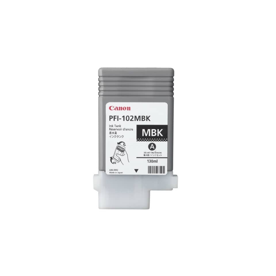 Original Canon Tintenpatrone schwarz matt (0894B001,0894B001AA,894B001,894B001AA,PFI-102MBK)
