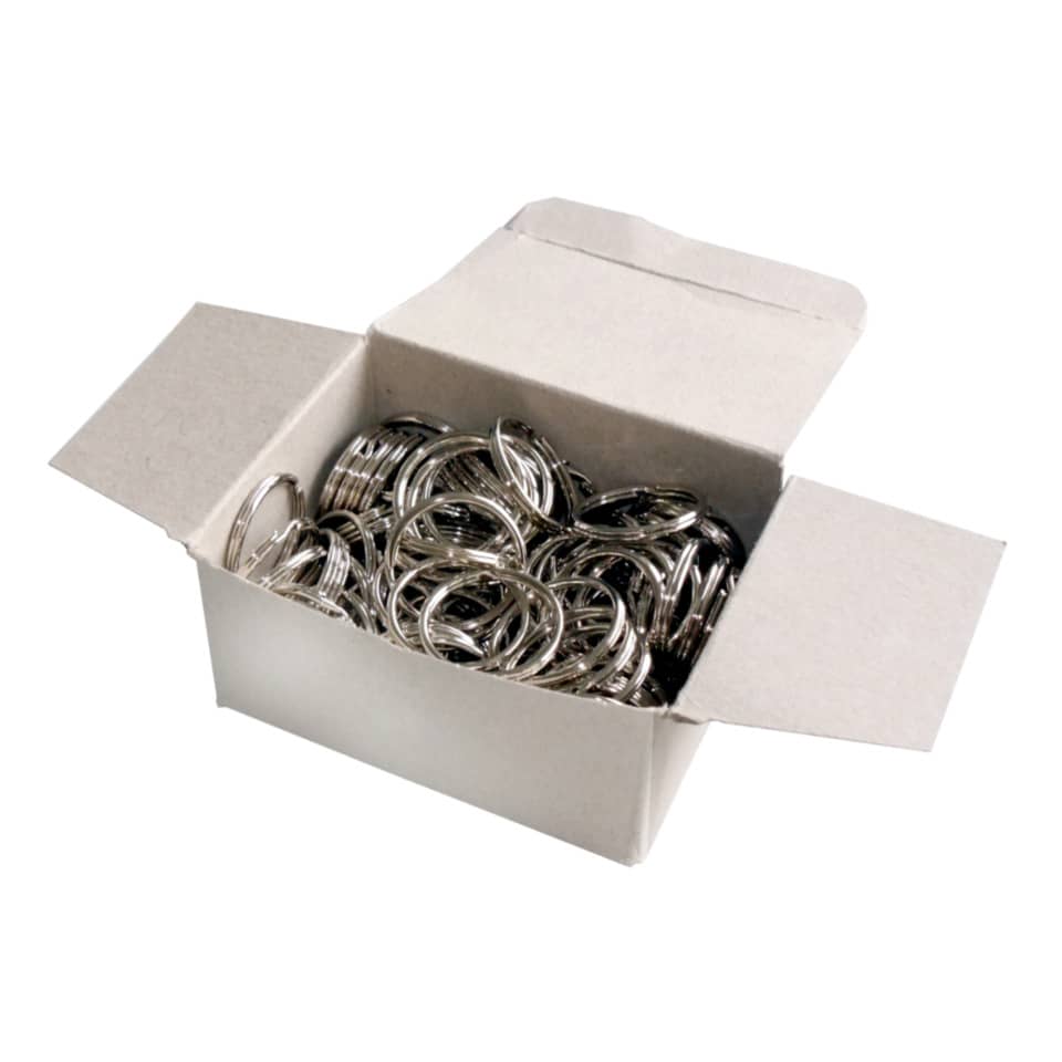 Schlüsselring - Ø 30mm, Metall, silber