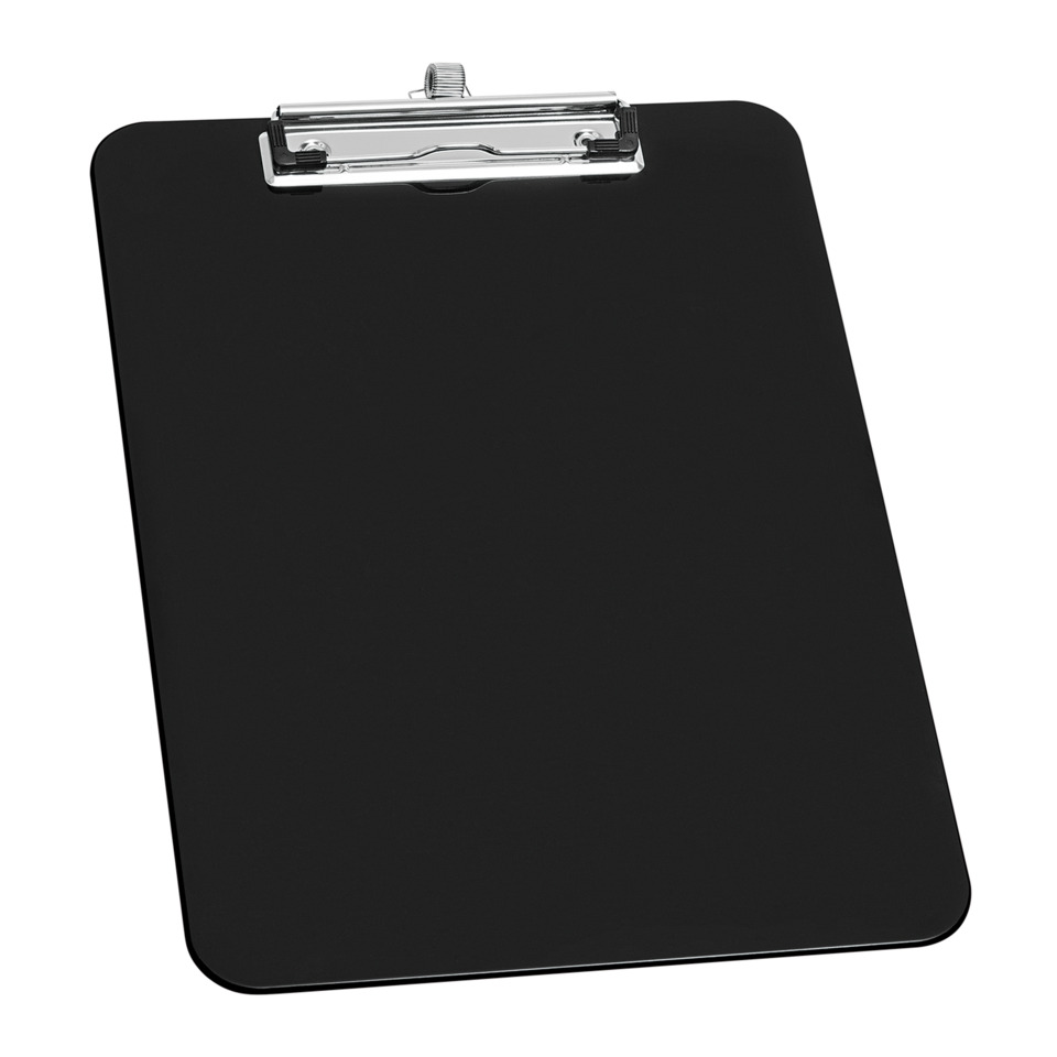 Klemmbrett mit Stiftehalter - A4, schwarz, 227x329 mm